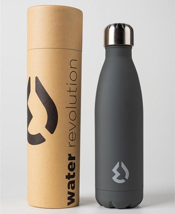 Actual product image Water Revolution Grey water bottle 500ml (0.50 l)