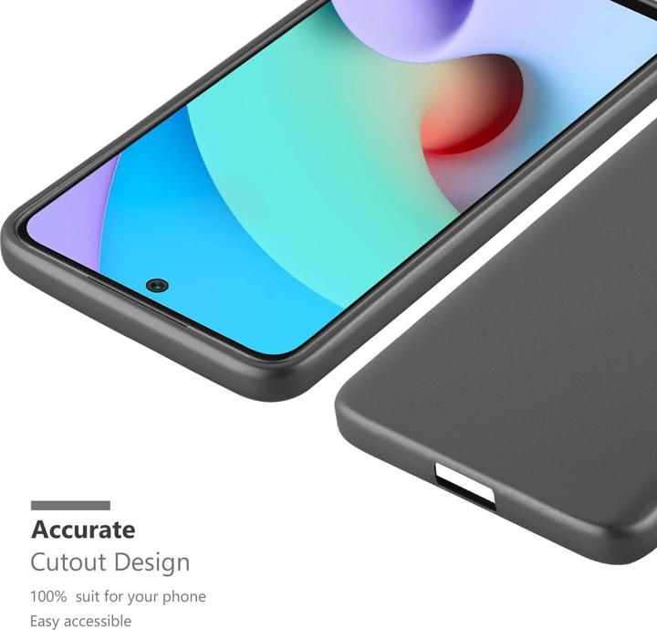 Produktbild Cadorabo TPU Matt Metallic Hülle (Xiaomi Redmi 10, Xiaomi Redmi Note 11 5G)