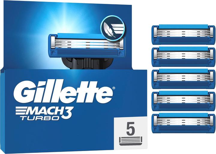 Productafbeelding Gillette Venus Gillette - Vervangingskop Gillette Mach3 Turbo 3D - Variant: 5 ks (5 x)