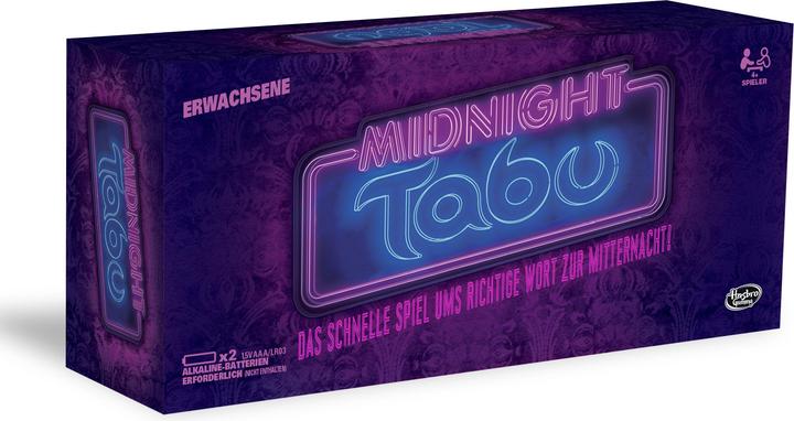 Produktbild Hasbro Gaming Tabu Midnight (Deutsch, 2 Spieler)