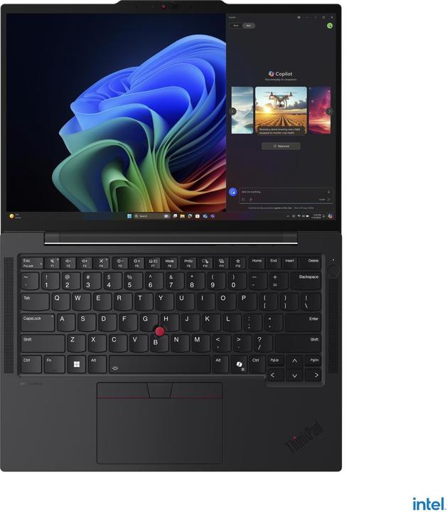 Actual product image Lenovo ThinkPad T14s Gen 6 (14", 1000 GB, 32 GB, Swiss, Intel Core Ultra 7 258V)