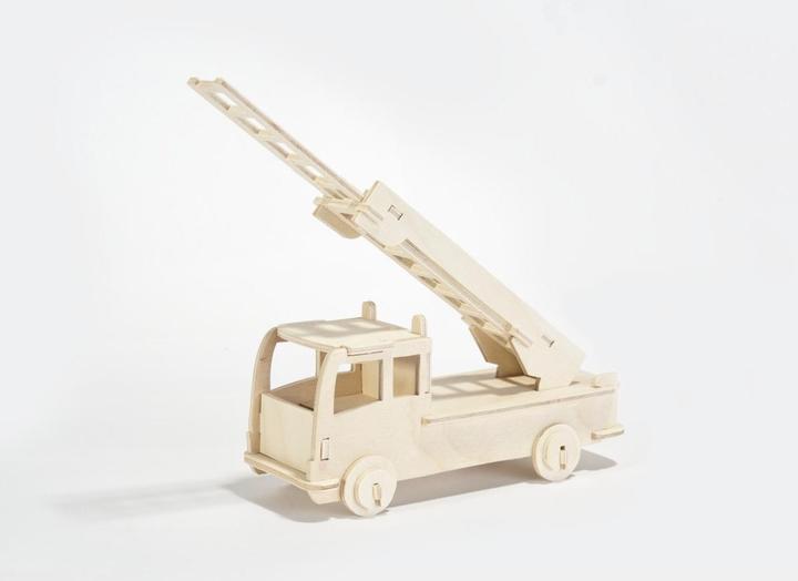 Actual product image Pebaro Wooden fire engine kit