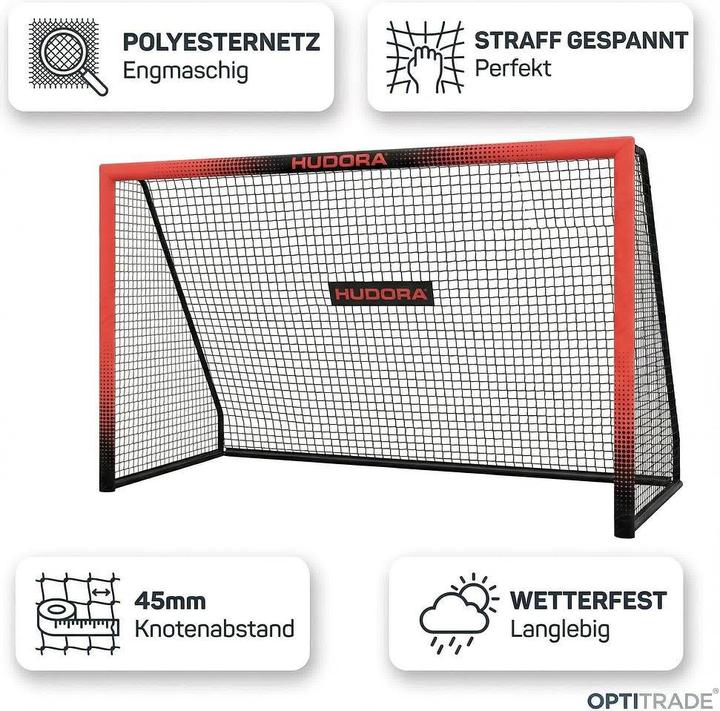 Actual product image Hudora Fussballtor Pro Tect 240 Advanced