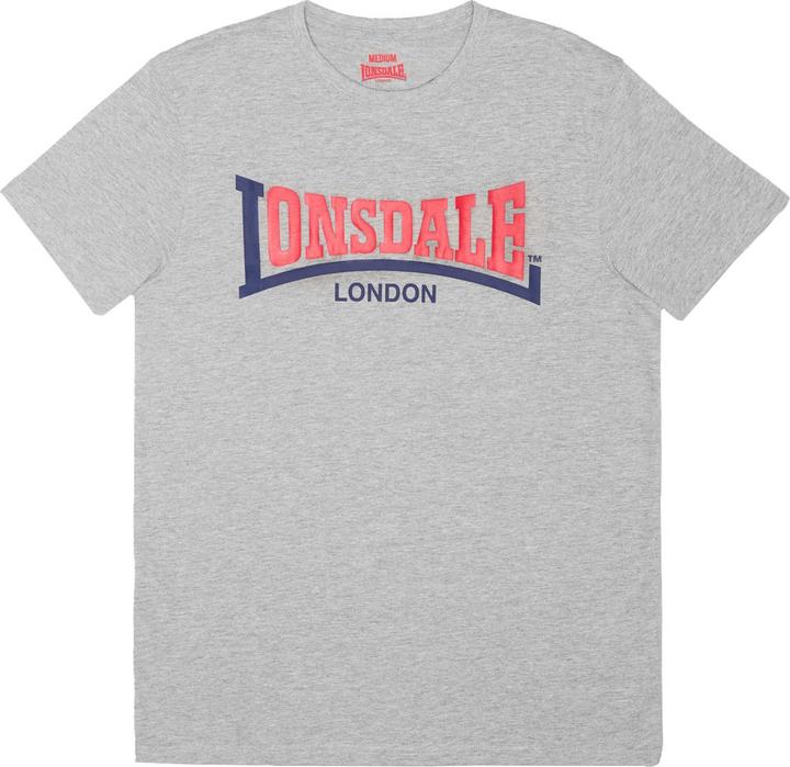 Marl Grey, Navy, Red