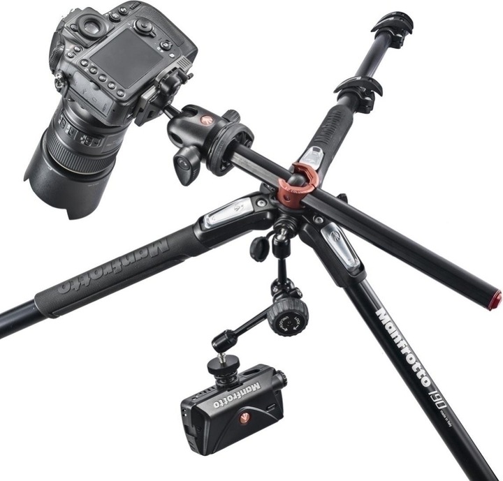 Actual product image Manfrotto 190 ALU 4 SEC KIT Ball head (Metal)
