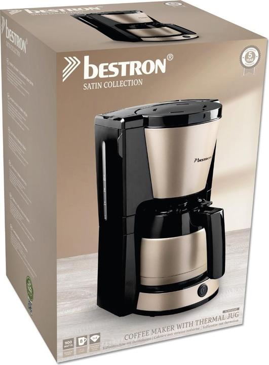 Produktbild Bestron Thermo-Filterkaffemaschine, Satin