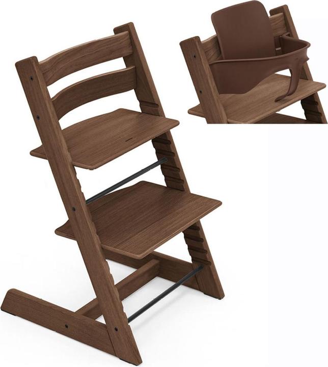 Stokke Tripp Trapp Oak highchair incl. Baby Set² (Highchair)