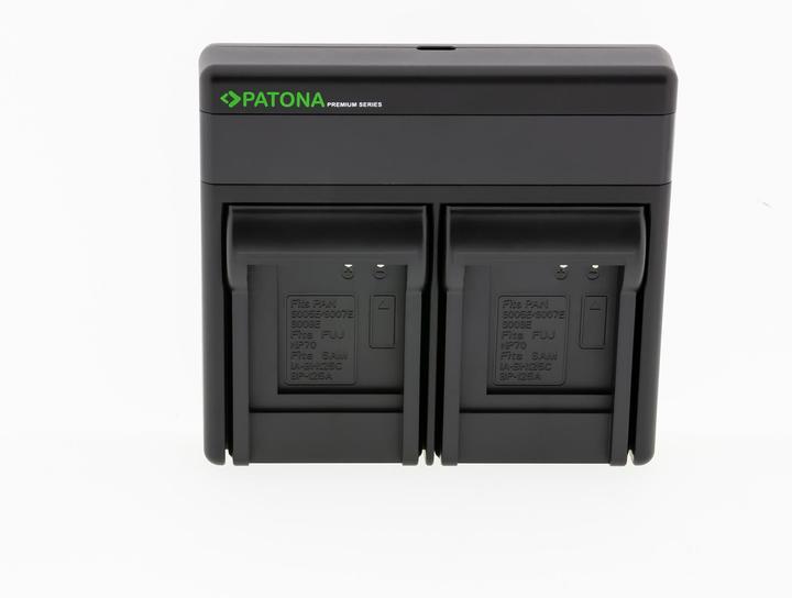 Immagine prodotto Patona Batterie di ricambio Doppio caricatore USB USB-C (Caricatore)