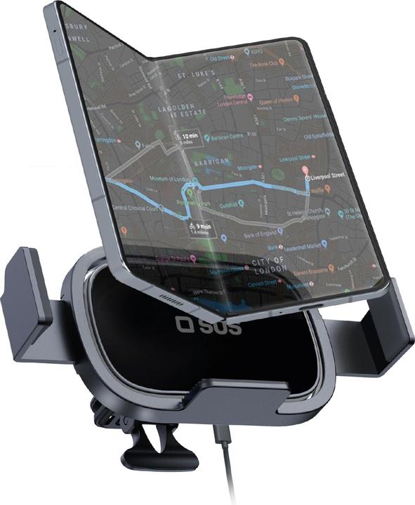 SBS Wide Screen Wireless Charge Car Holder