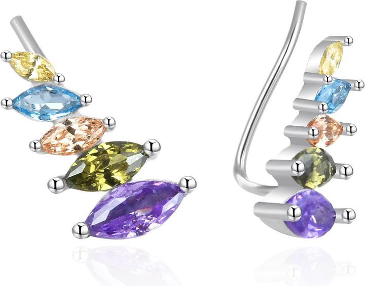 Immagine prodotto Agato - Charming long earrings with colored zircons AGT-E048VC