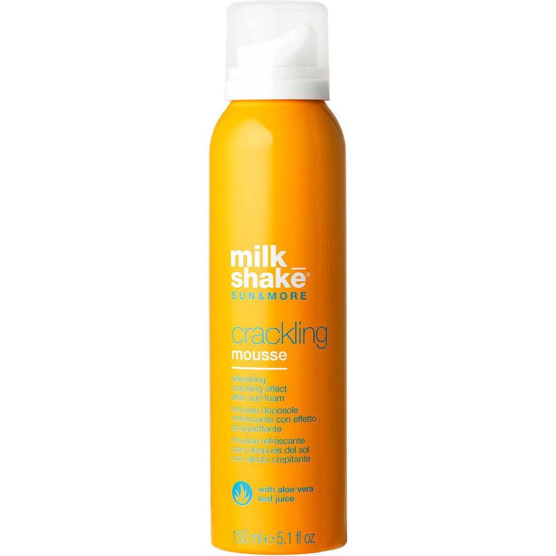 Milk_shake Unisex Mousse Per Capelli, Mousse Scoppiettante Sun&More (150 Ml)