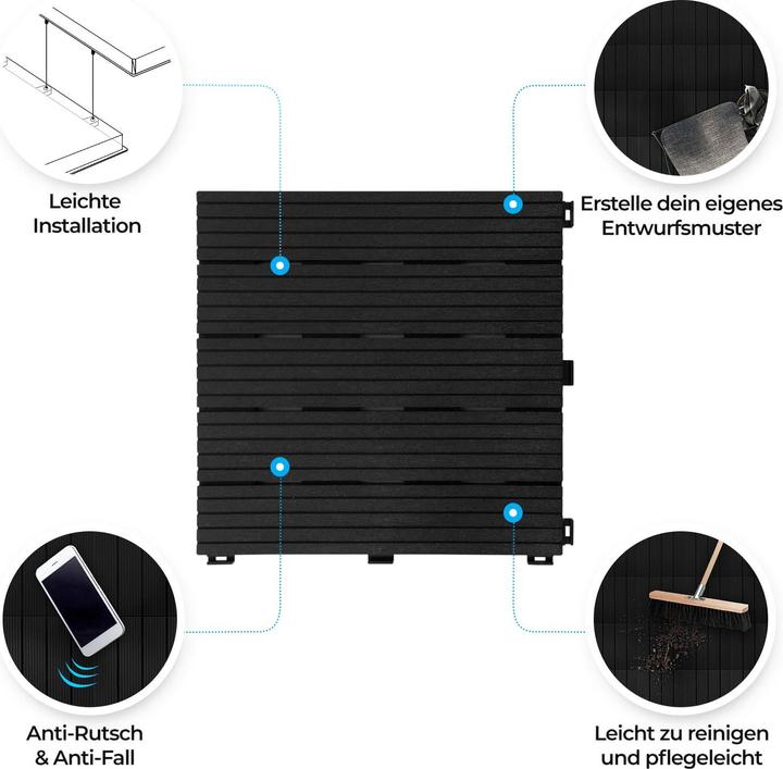 Produktbild Floordirekt Terrassenfliese Claire (1 x, 30 x 30 cm)