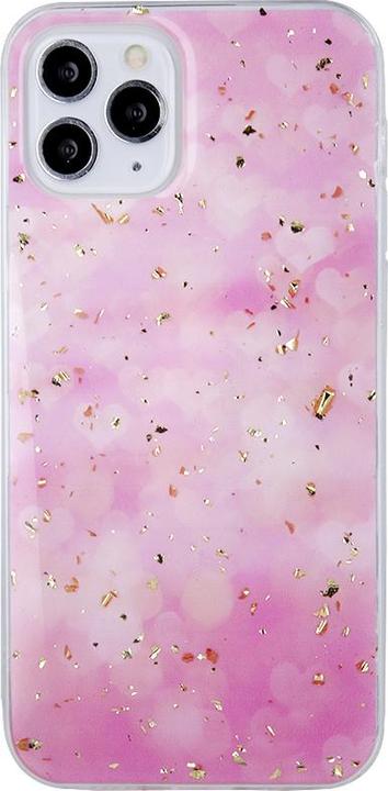 Produktbild OEM Gold Glam Hülle für Samsung Galaxy A51 Pink (Samsung Galaxy A51)
