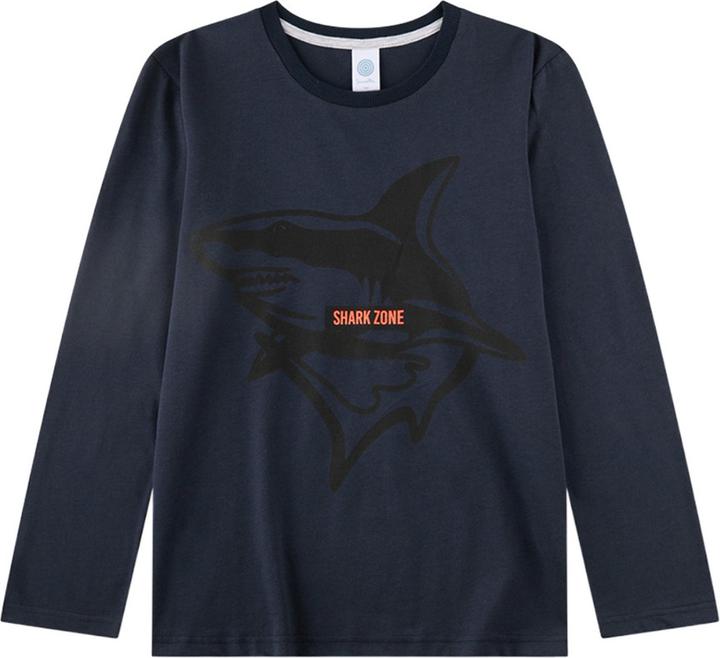 Produktbild Sanetta Pyjama Teens Shark Zone lang (152)