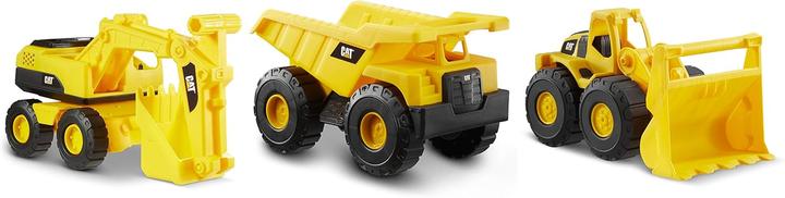 BigBuy Fun 3-piece construction site vehicle set