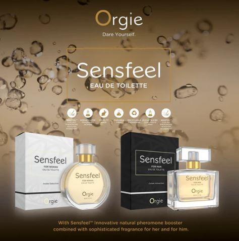 Immagine prodotto Orgie Profumo ai feromoni per donna Sensfeel - Eau De Toilette (Eau de toilette, 50 ml)
