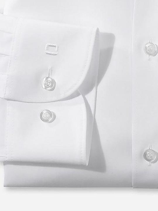 Immagine prodotto Olymp Camicia Level Five, body fit bianco 1/1, taglia 38, lunghezza manica 69cm (38)