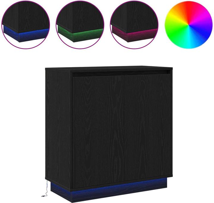 Actual product image vidaXL LED Aufbewahrungseinheit (34.50 x 34.50 x 75 cm)