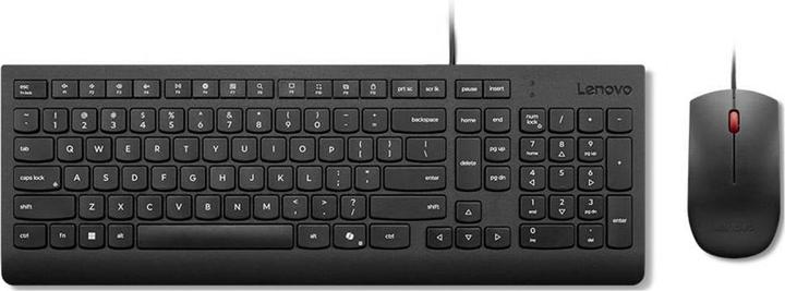 Lenovo Essential Wired Combo Keyboard and Mouse German 129 (DE, Cable)