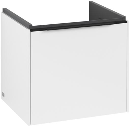 Actual product image Villeroy & Boch Subway 3.0, washbasin vanity unit, 473x429x408 mm, 1 drawer, C580L
