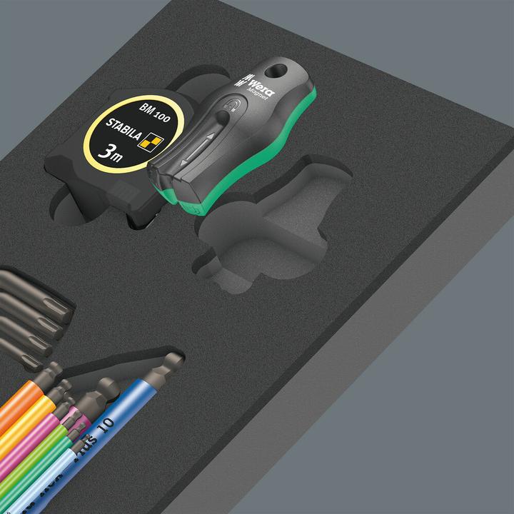 Produktbild Wera 9740 Schaumstoffeinlage Winkelschlüssel Set 1