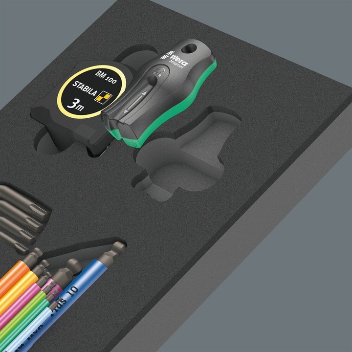 Actual product image Wera 9740 Foam insert L-key set 1