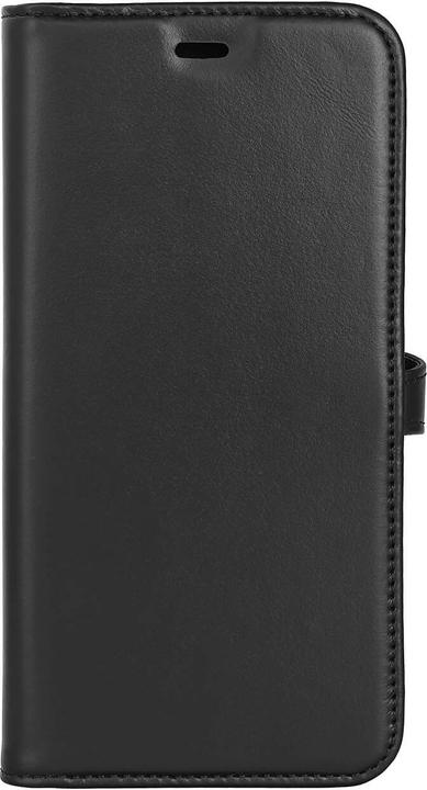 Buffalo 2in1 Geldbörse Leder 3 Karten Samsung S24 FE 5G Schwarz