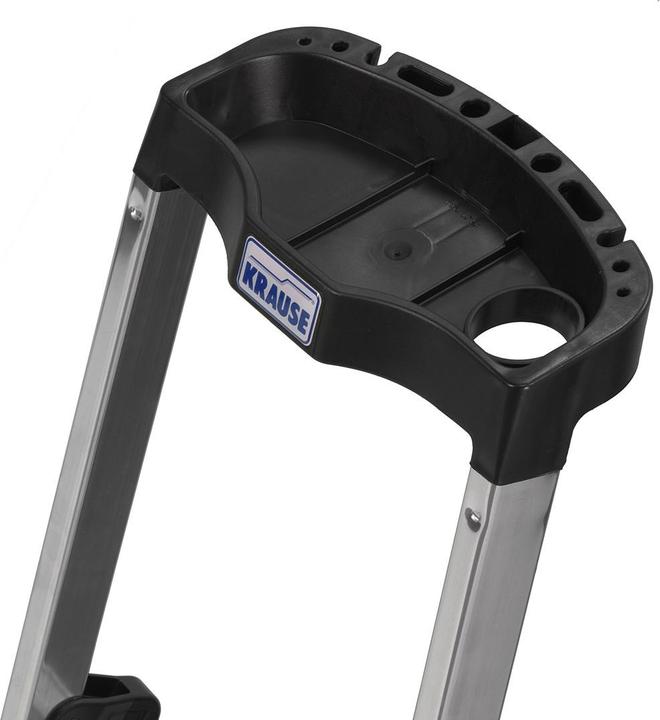 Immagine prodotto Krause Scala pieghevole di sicurezza argento (Gradino pieghevole, 45 cm)