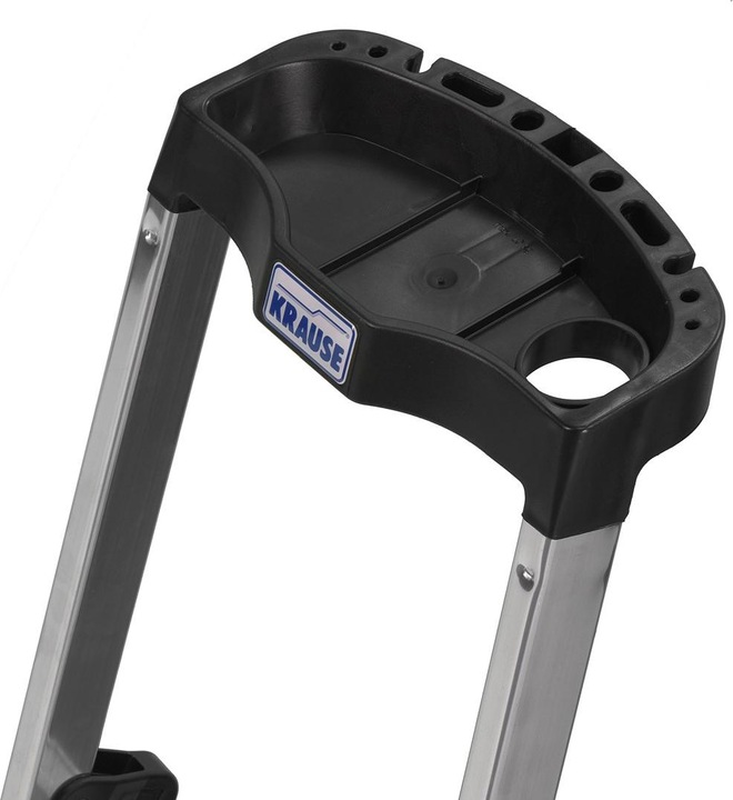 Actual product image Krause Safety Folding ladder silver (Folding step, 45 cm)