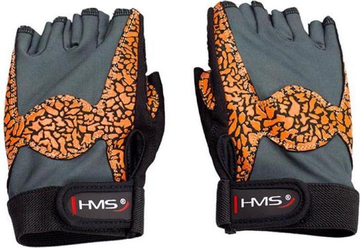 Produktbild HMS Turnhandschuhe Orange/Grau rM (M)