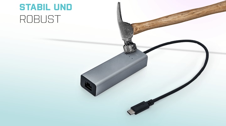 Image du produit i-tec USB-C Ethernet Adapter (USB-C 3.1 Gen 1, RJ45 2.5 Gigabit Ethernet (1x))