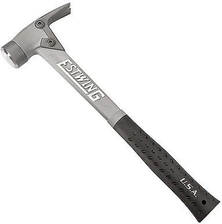 Estwing ALBK rechte klauwhamer Al-Pro - vinyl zwarte handgreep - 390 gram kopgewicht (390 g)