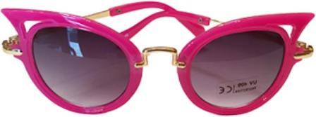 Immagine prodotto Bekos Occhiali da sole per bambini Occhi di gatto rosa