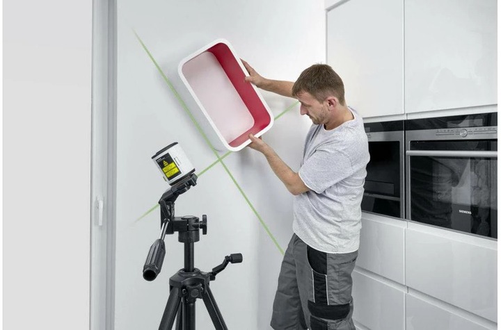 Produktbild Laserliner EasyCross-Laser Green Set Kreuzlinienlaser selbstnivellierend