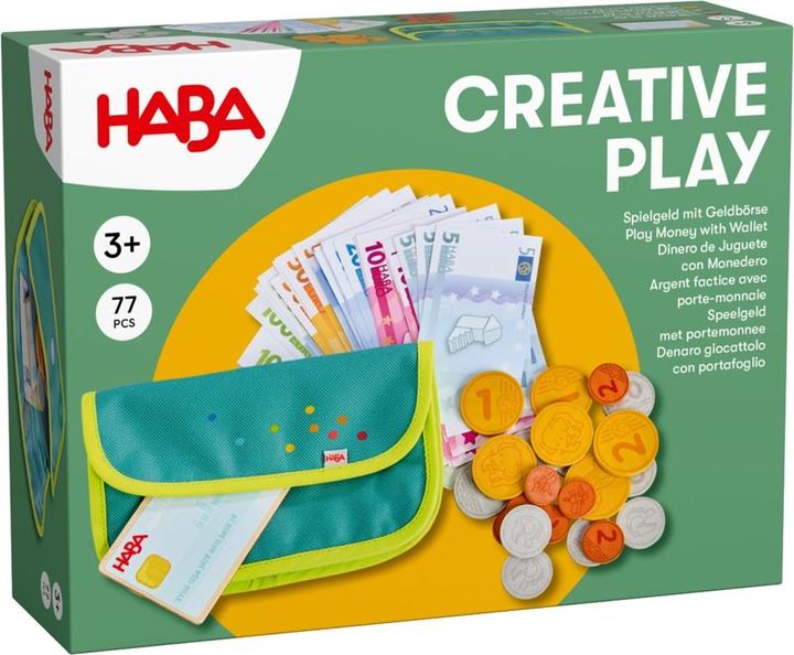 Haba Creative Play - Spielgeld mit Geldbörse