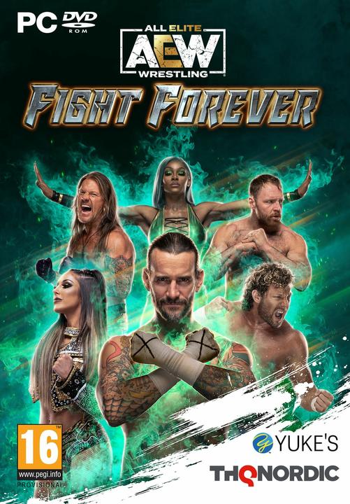 Actual product image THQ AEW: Fight Forever (PC, FR)