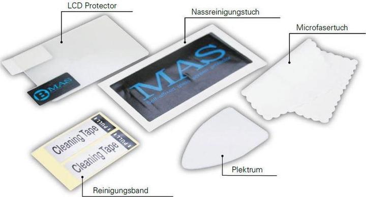 Actual product image MAS LCD (Screen protector, D750)