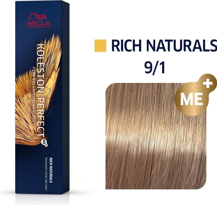 Image du produit Wella Koleston Perfect Me+ Rich Naturals (9/1 Frêne blond clair)