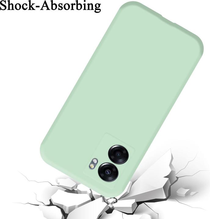 Actual product image Cadorabo TPU Liquid Silicone Case Cover for Oppo A57 5G / A77 5G / Realme V23 (Oppo A57 5G, Oppo A77 5G, Realme V23 5G)