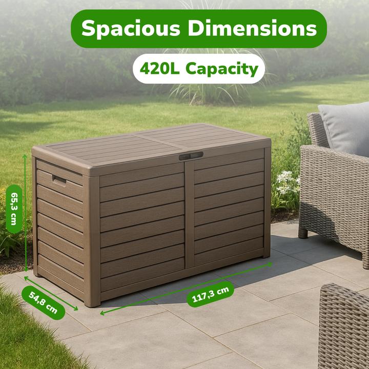 Actual product image Eddy Cushion box 420l taupe