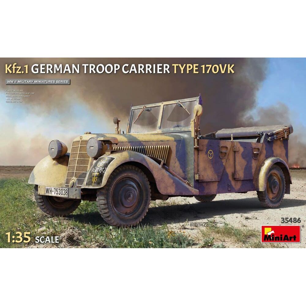 Mini art Kfz.1 German Troop Carrier Type 170VK