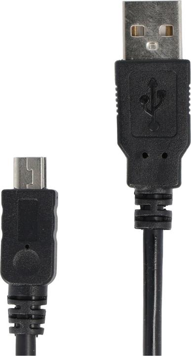 Actual product image AccuCell USB 2.0 Hi-Speed cable, USB to USB mini plug (USB, 15 cm)