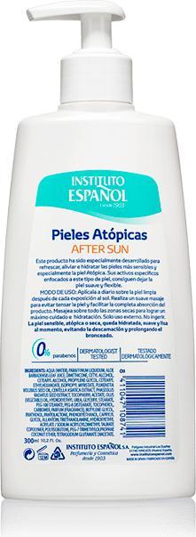 Actual product image Instituto Español Instituto Espanol Atopic Skin After Sun Lotion 300 ml (300 ml, After Sun Lotion)