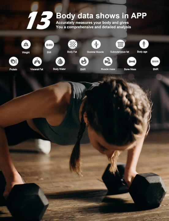 Produktbild Healthkeep Körperfettwaage (180 kg)