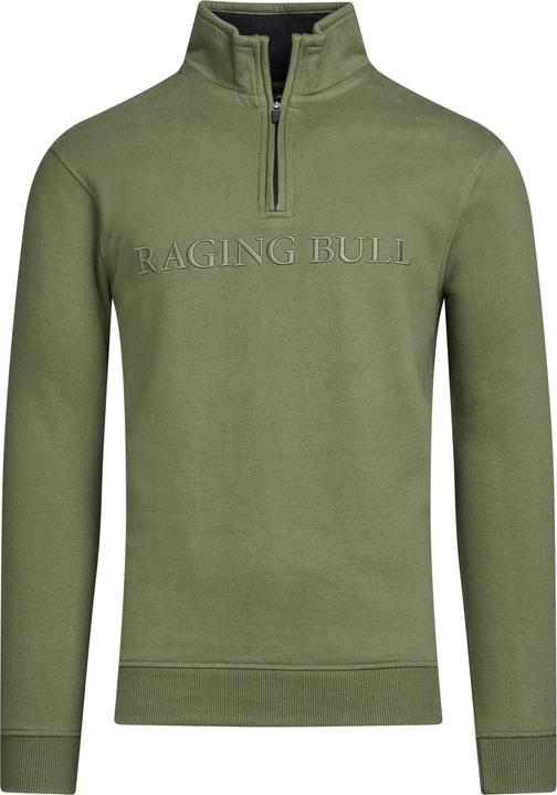 Immagine prodotto Raging Bull Felpa Ricamato Cerniera ad un quarto Uomo (6XL)