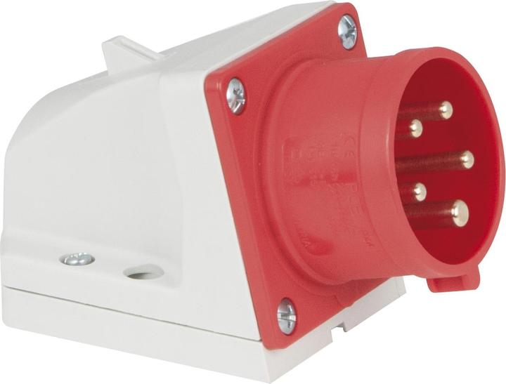 Produktbild PCE CEE 16A 400V 5p Wallmount Male