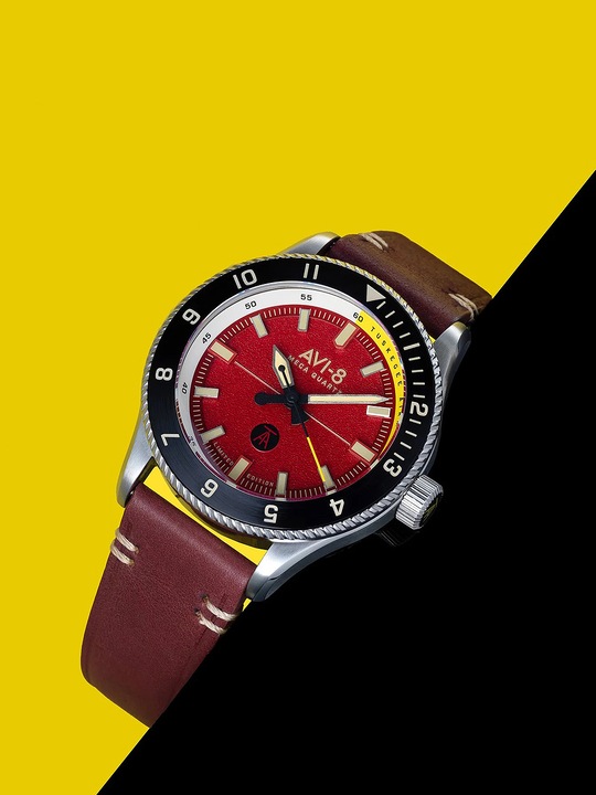 Produktbild AVI-8 AV-4103-04 Tuskegee Airmen Limited Edition Herrenuhr 40mm 5ATM (Analoguhr, 40 mm)