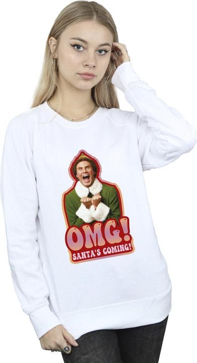 Produktbild Elf Santa's Coming Sweatshirt (4XL)