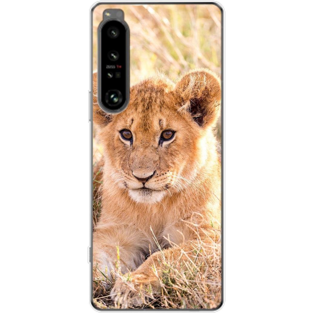 König Design Hülle Handy Schutz für Sony Xperia 1 IV Case Cover Tasche Bumper Etuis TPU Neu (Sony Xperia 1 IV), Smartpho...