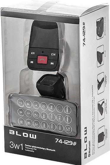 Actual product image Blow 74-129# Transmiter FM Bluetooth + Car Charger 2.1A
